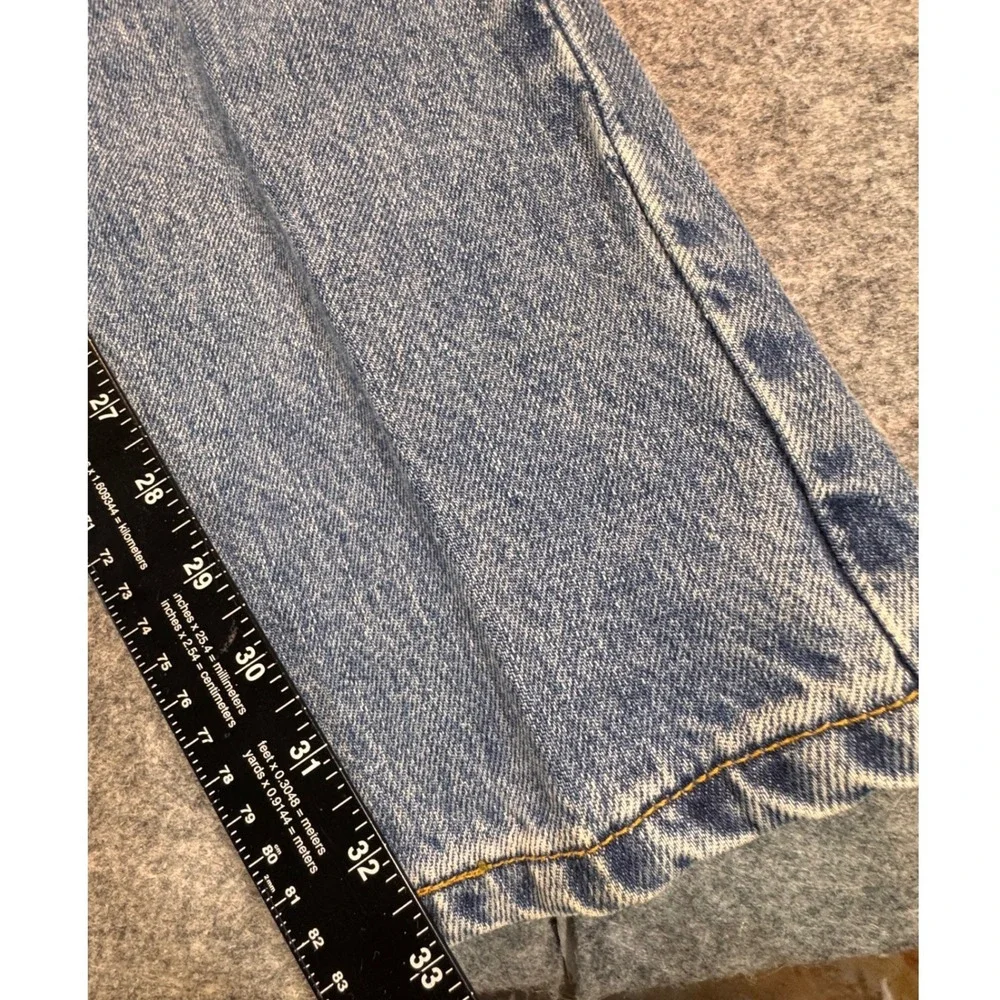 Levis 512 Blue Denim Jeans Slim Fit Mens 34x34 Mid Rise Tapered Cotton‎ Vntg Y2K